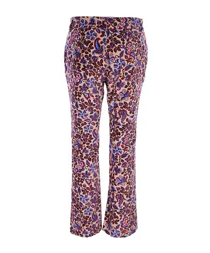 Printed Flared Casual Pants