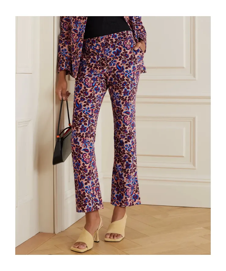 Printed Flared Casual Pants