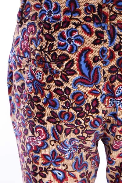 Printed Flared Casual Pants