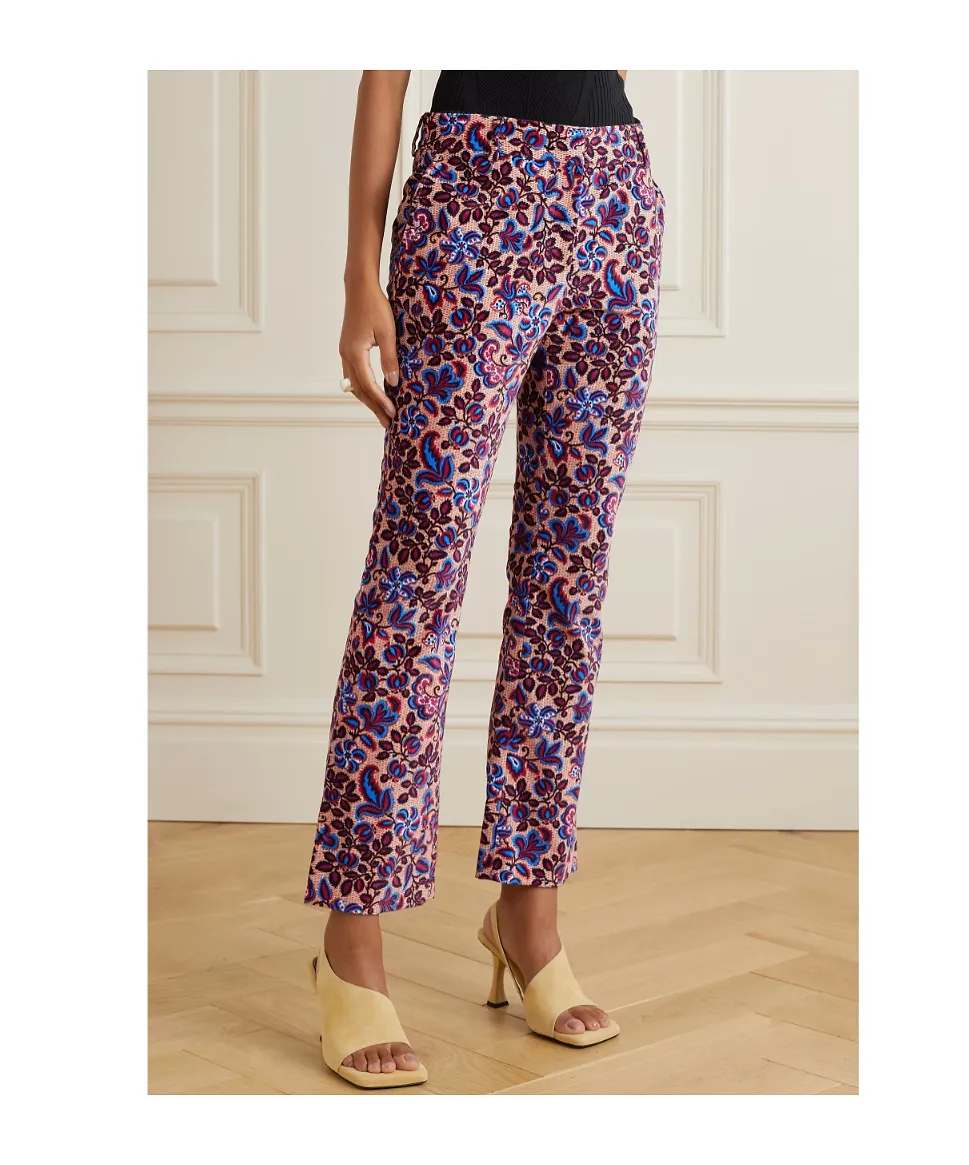 Printed Flared Casual Pants