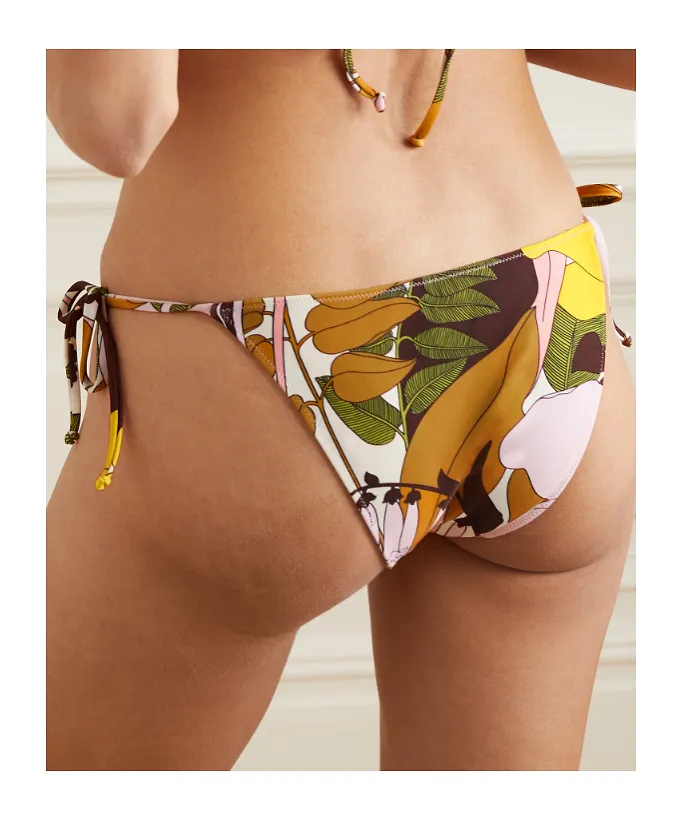 Printed Bikini Briefs