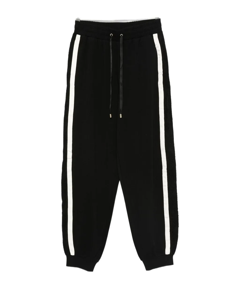 Side-Stripe Drawstring Joggers