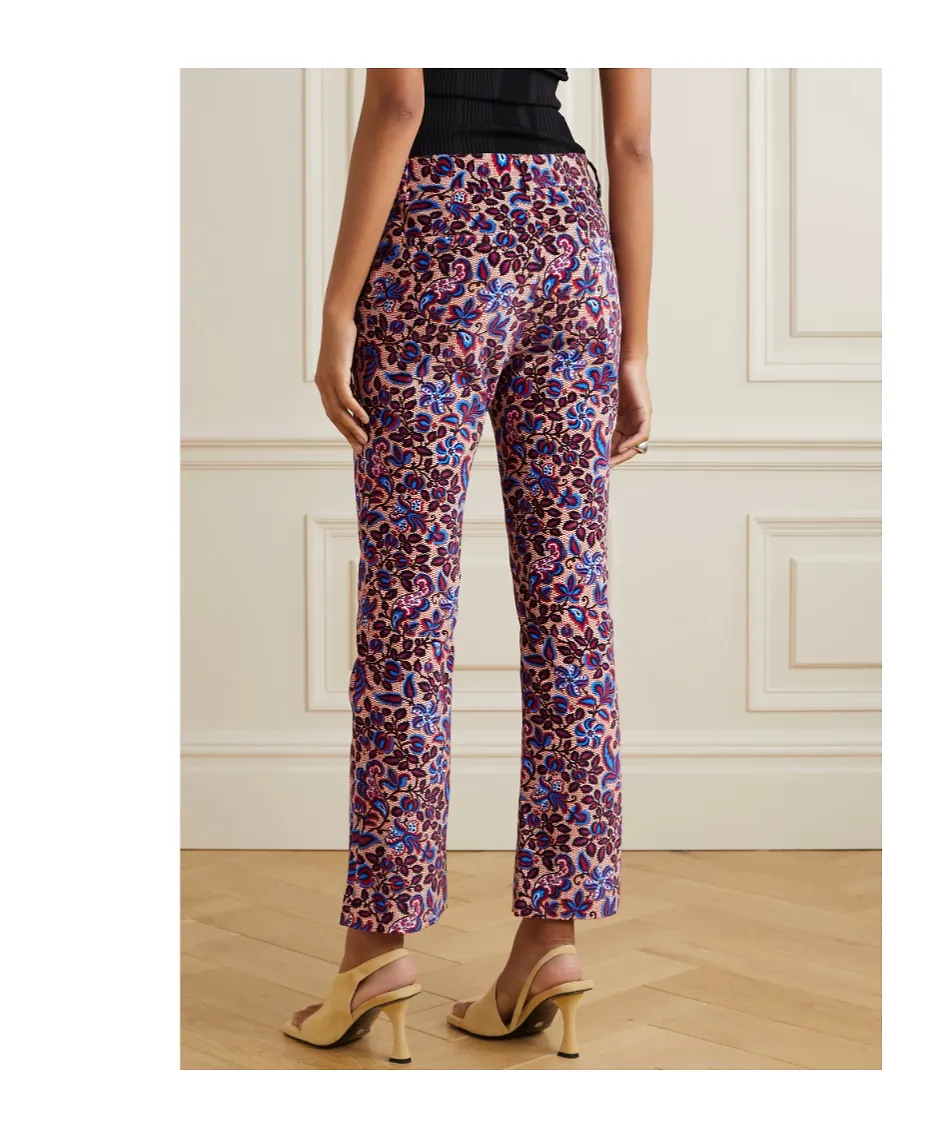 Printed Flared Casual Pants