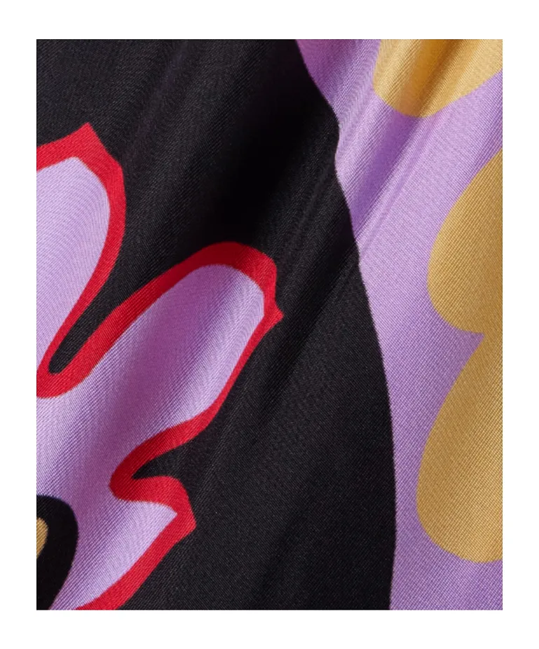 Roy One-Shoulder Printed Maxi Dress