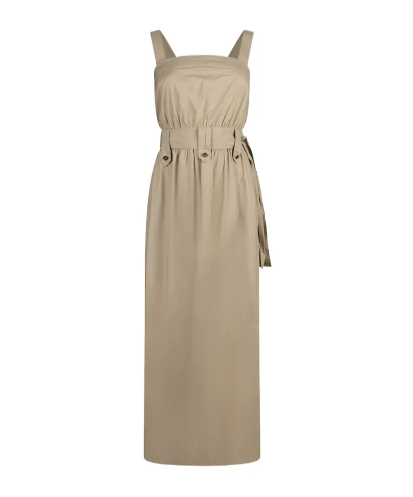 Strappy Belted Maxi Dress