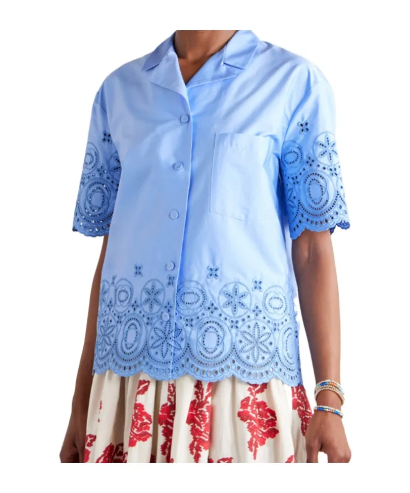 Scalloped Shirt