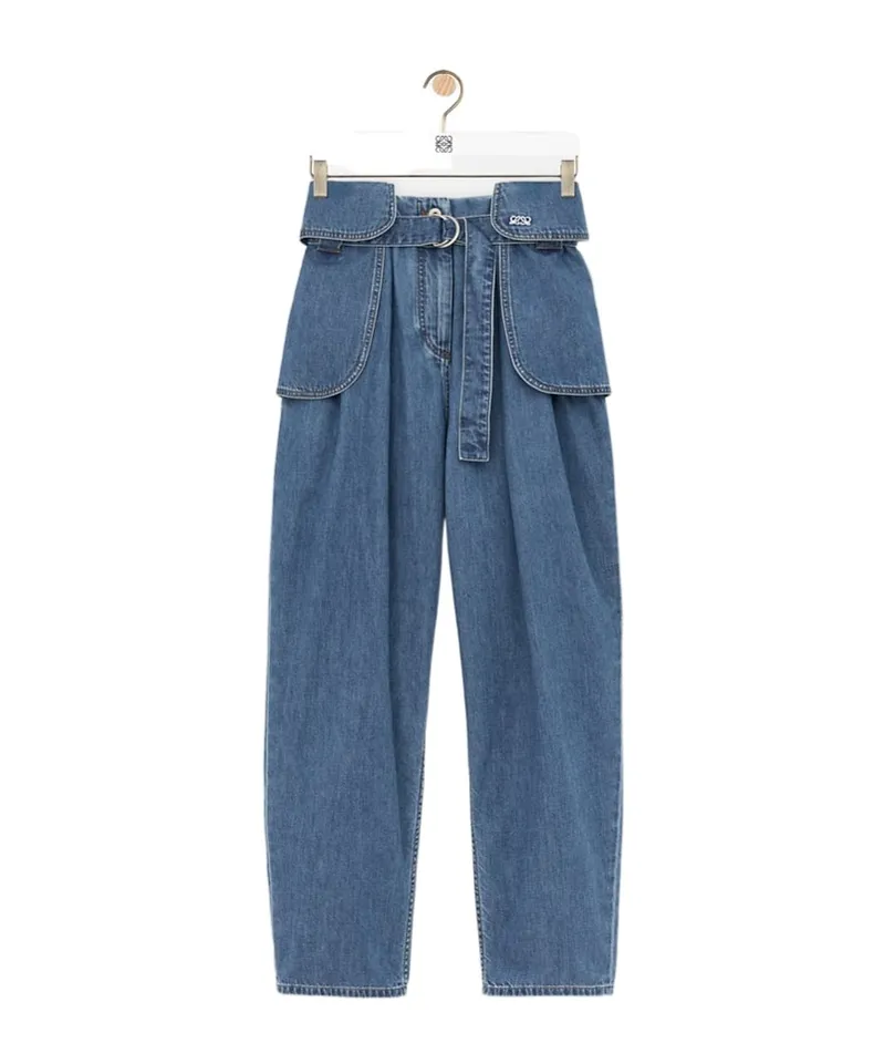 Loewe Straight-Leg Cargo Jeans