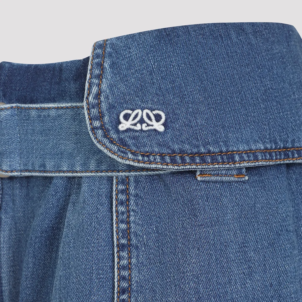Loewe Straight-Leg Cargo Jeans