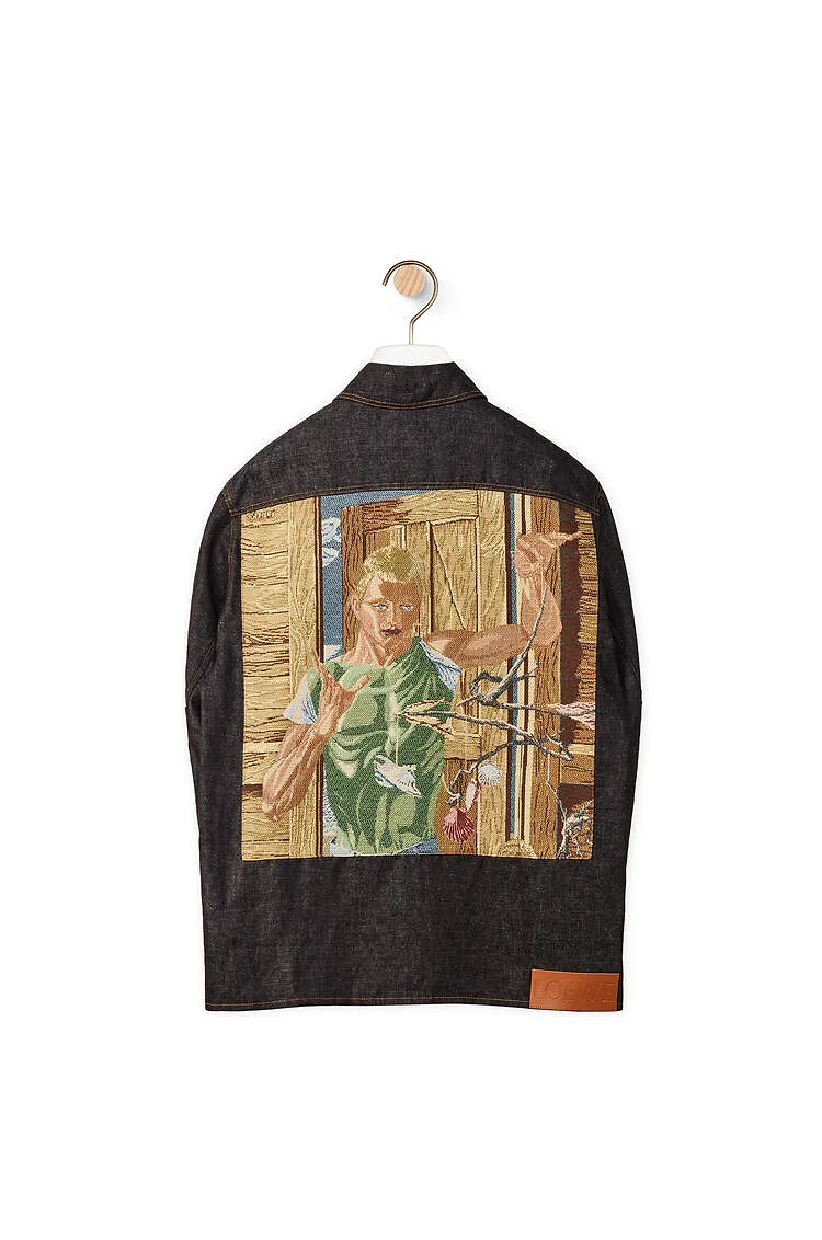 Loewe Long-Sleeved Denim Overshirt