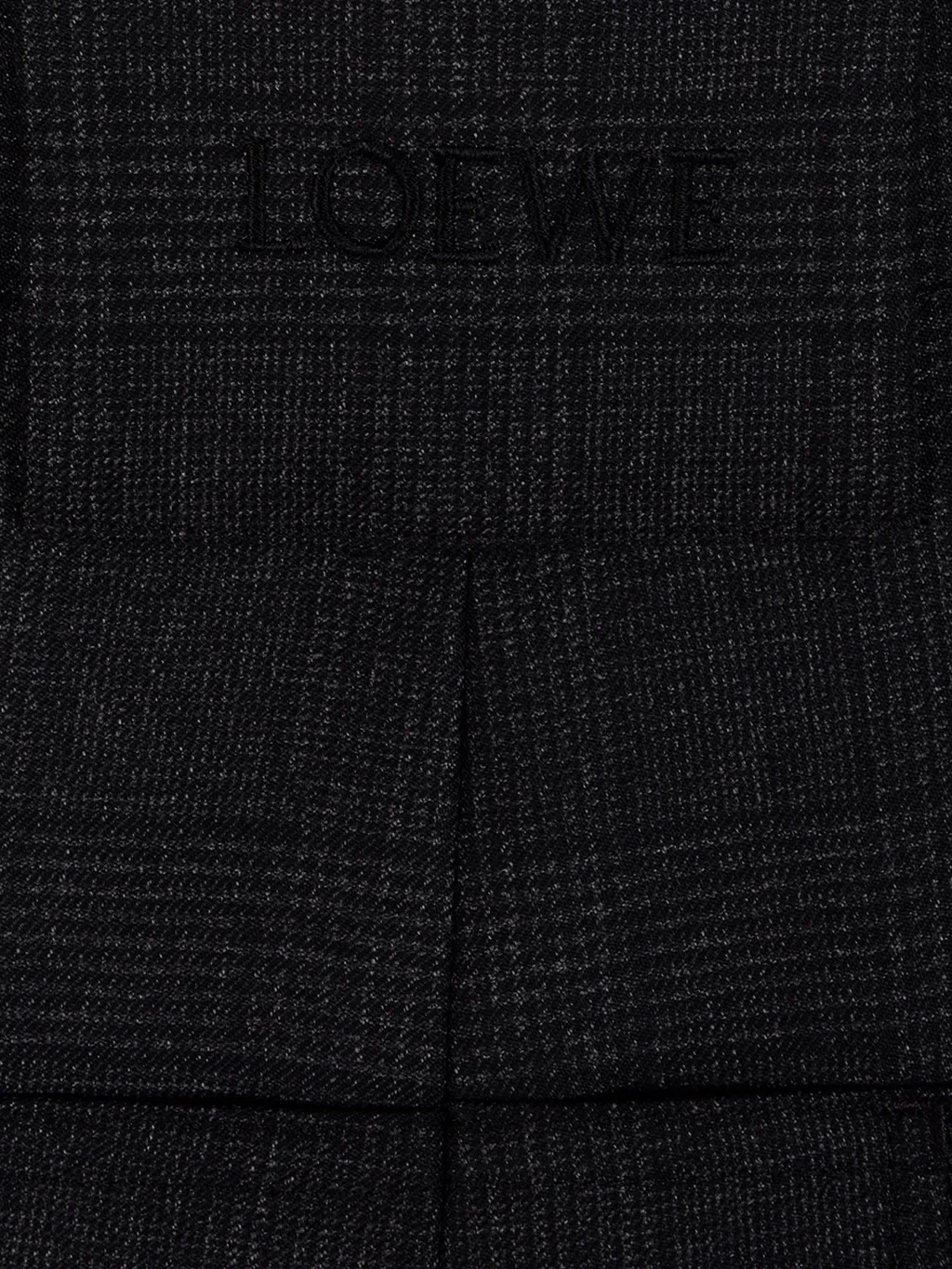 Check-Pattern Cargo Shorts