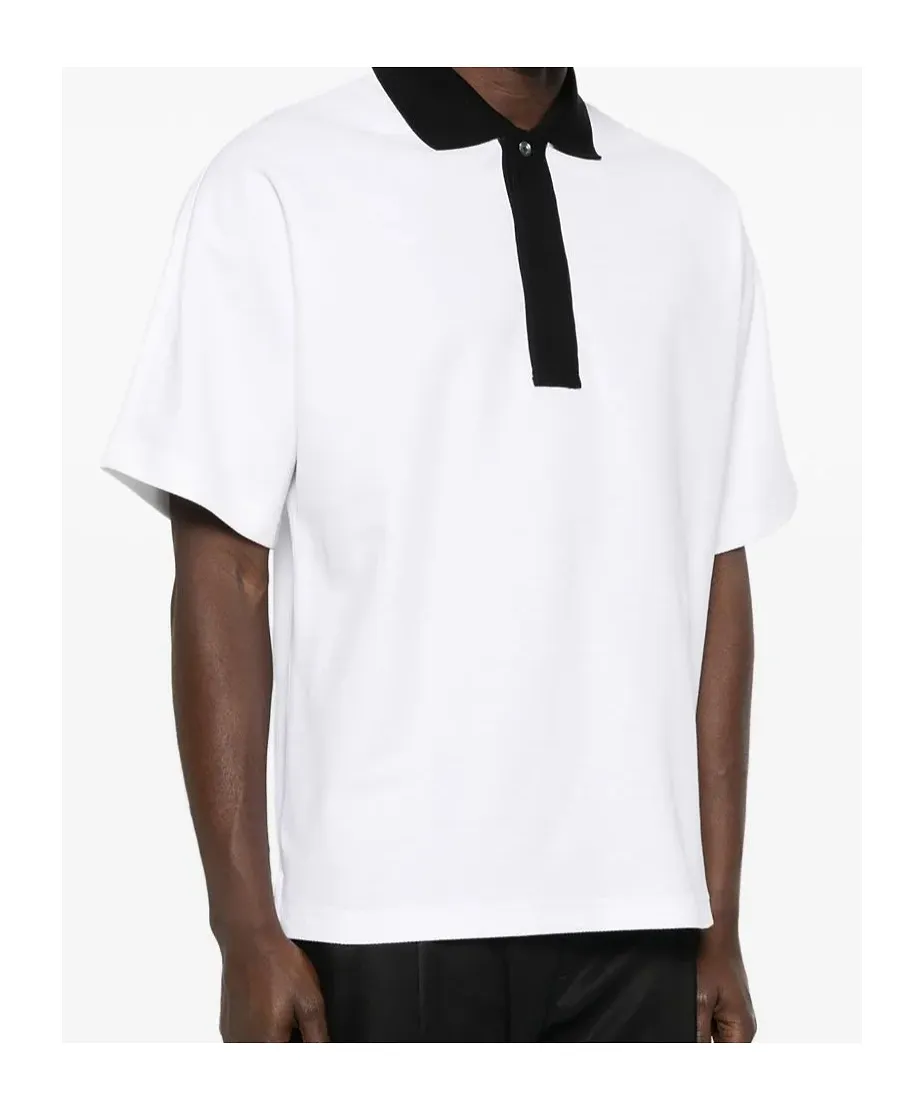 Contrast-Trim Polo Shirt