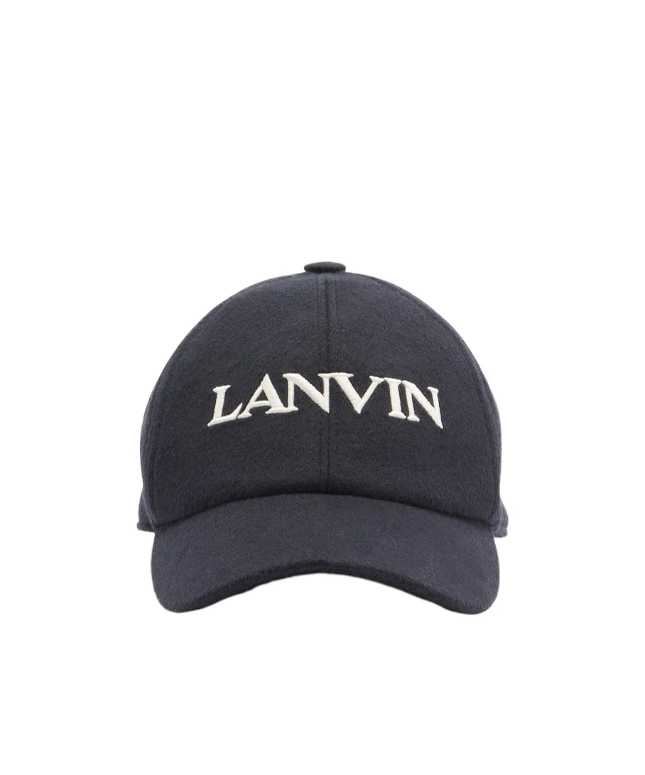 Lanvin Logo Embroidered Baseball Cap