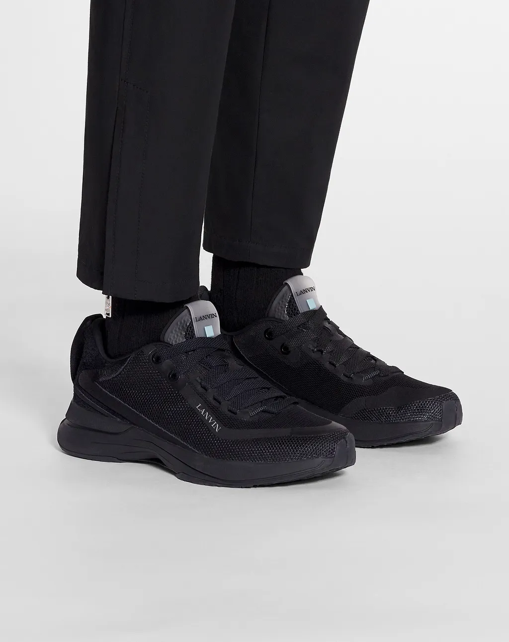 Lanvin L-I Mesh Sneakers