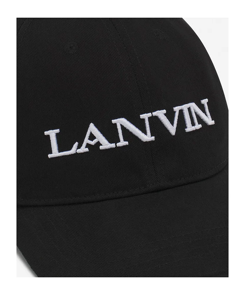 Lanvin Logo Embroidered Baseball Cap