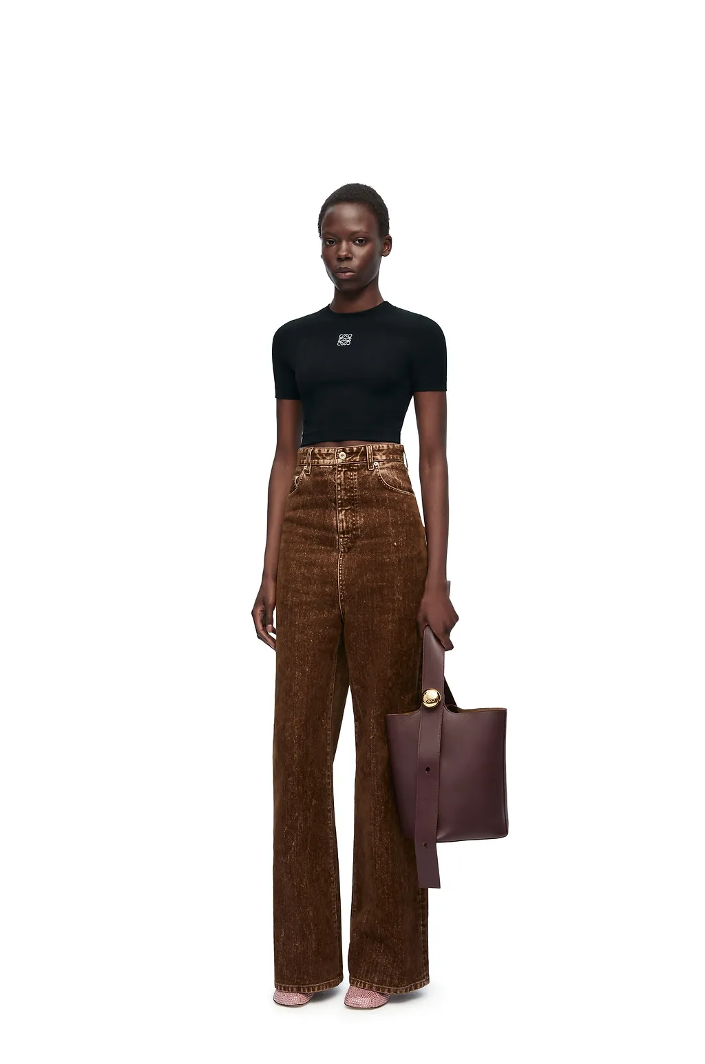 Cropped Top In Cotton