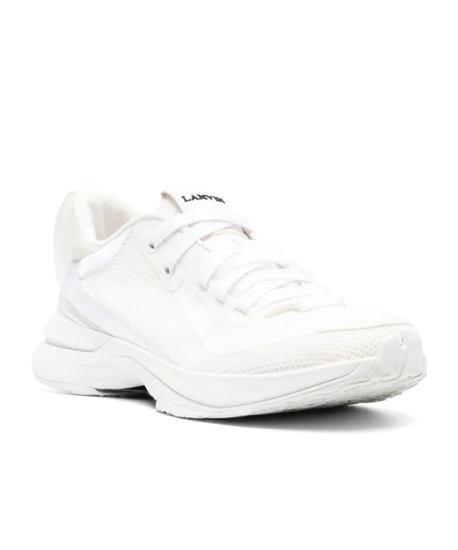 Logo-Detail Mesh Sneakers