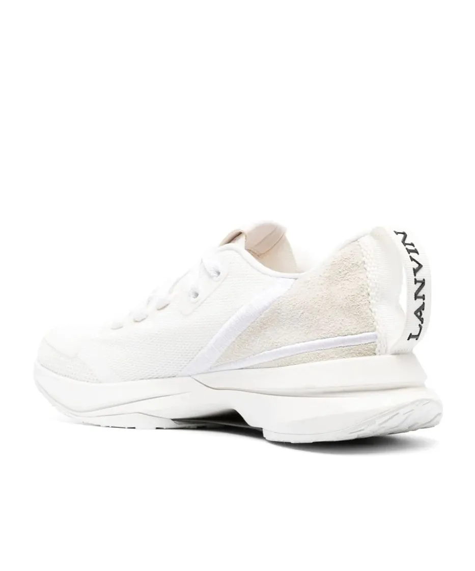 Logo-Detail Mesh Sneakers