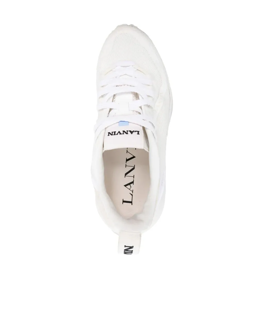 Logo-Detail Mesh Sneakers