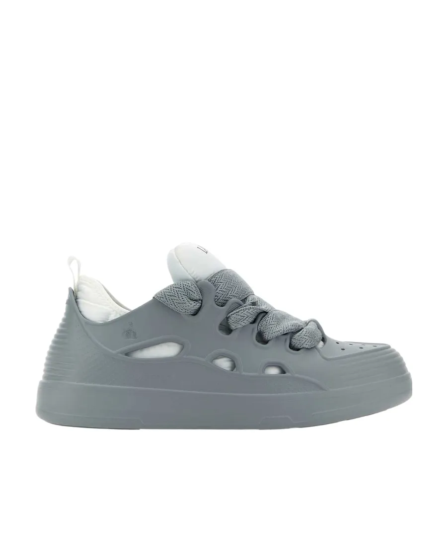 Lanvin Logo Printed Lace-Up Sneakers