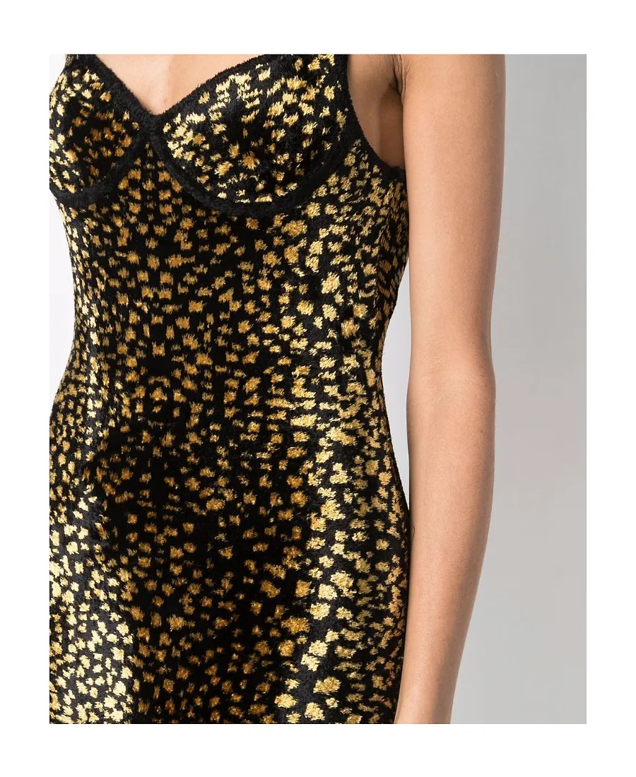 Leopard-Style Shift Dress