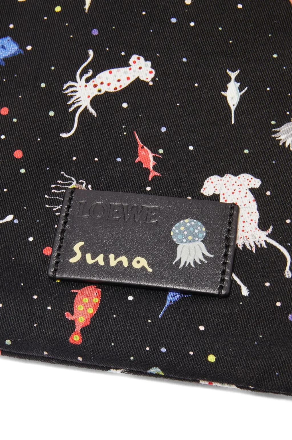 Deep Sea Small Drawstring Pouch In Canvas