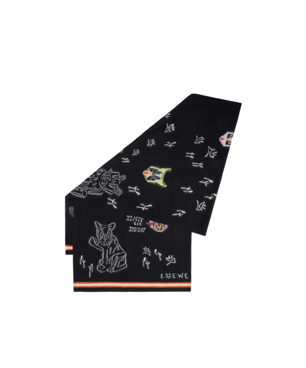 Embroidered Scarf