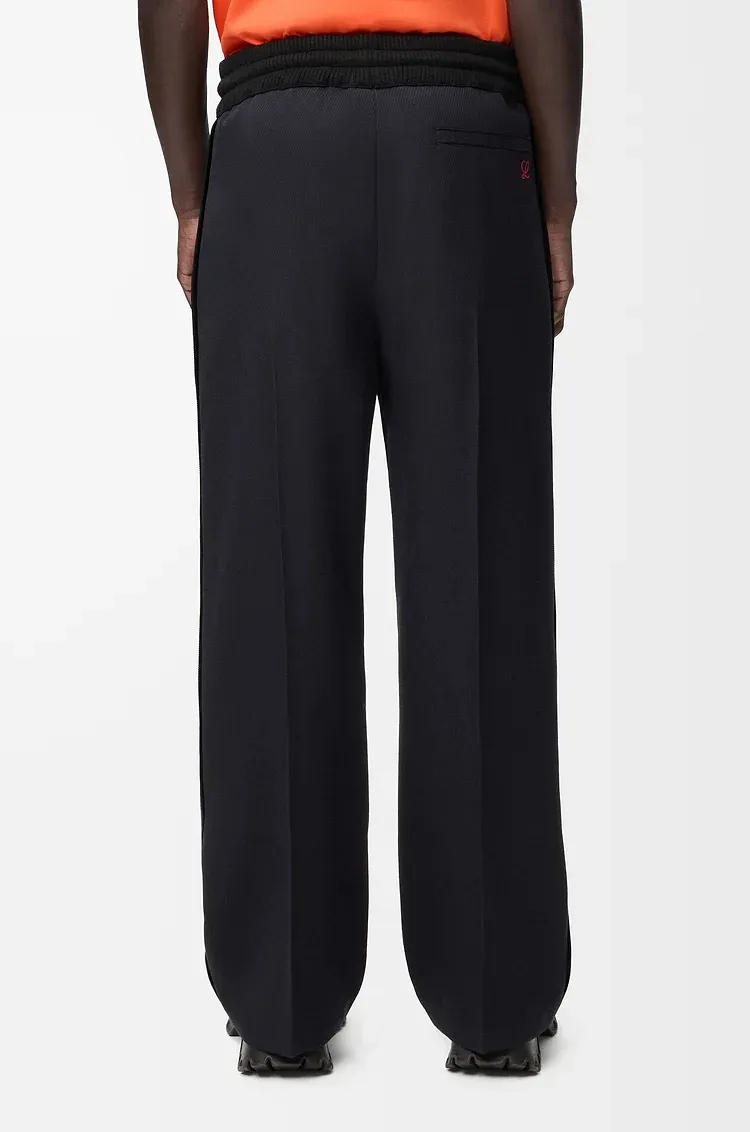 Drawstring Trousers In Wool