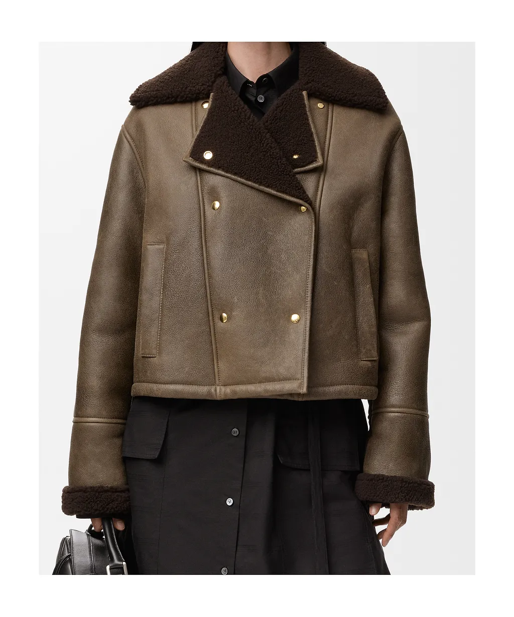 Jacket In Shearling