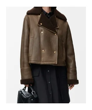 Jacket In Shearling