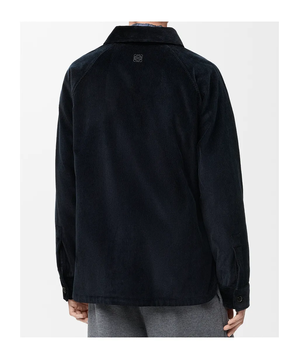 Loewe Cable Knit Corduroy Jacket