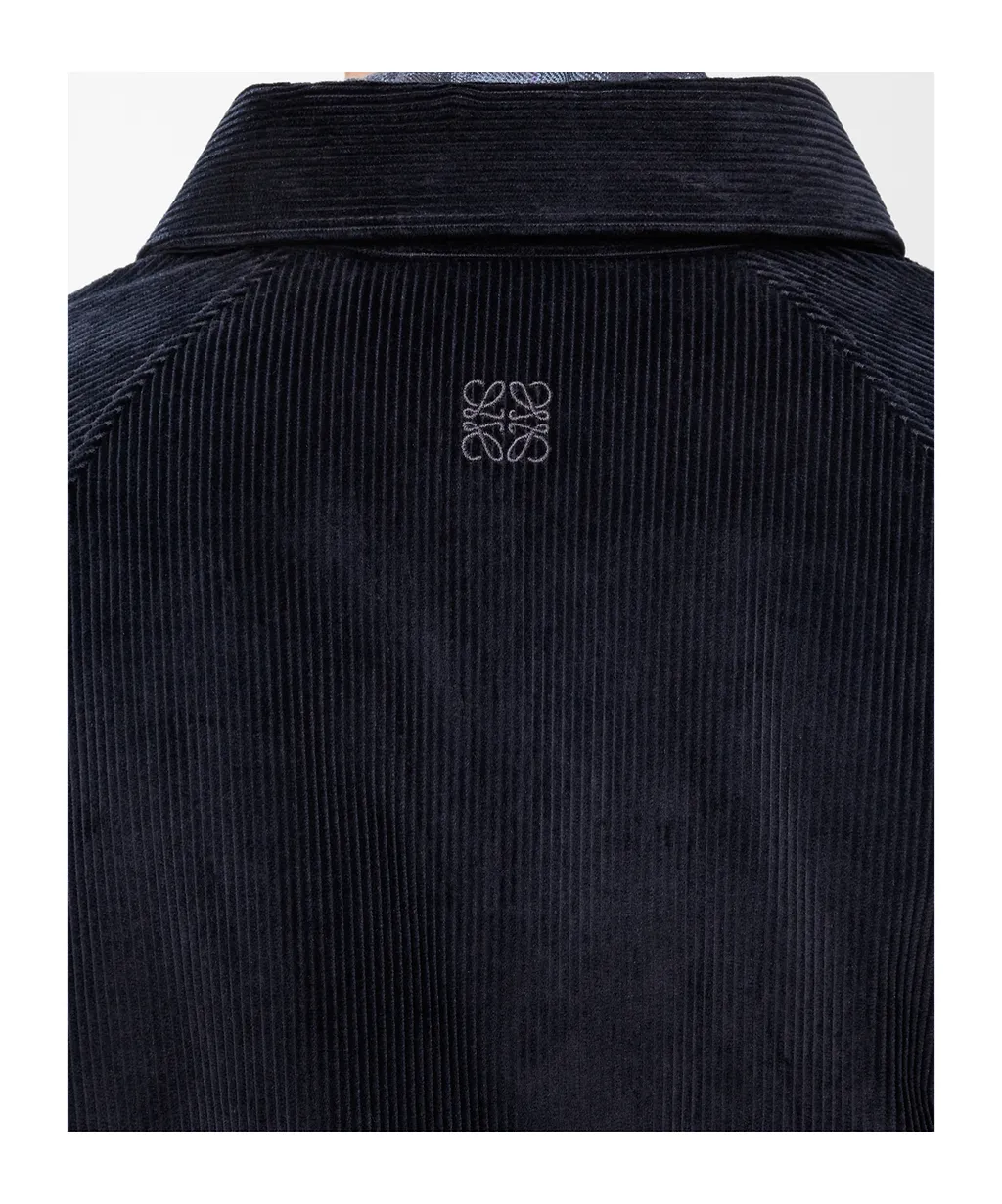 Loewe Cable Knit Corduroy Jacket
