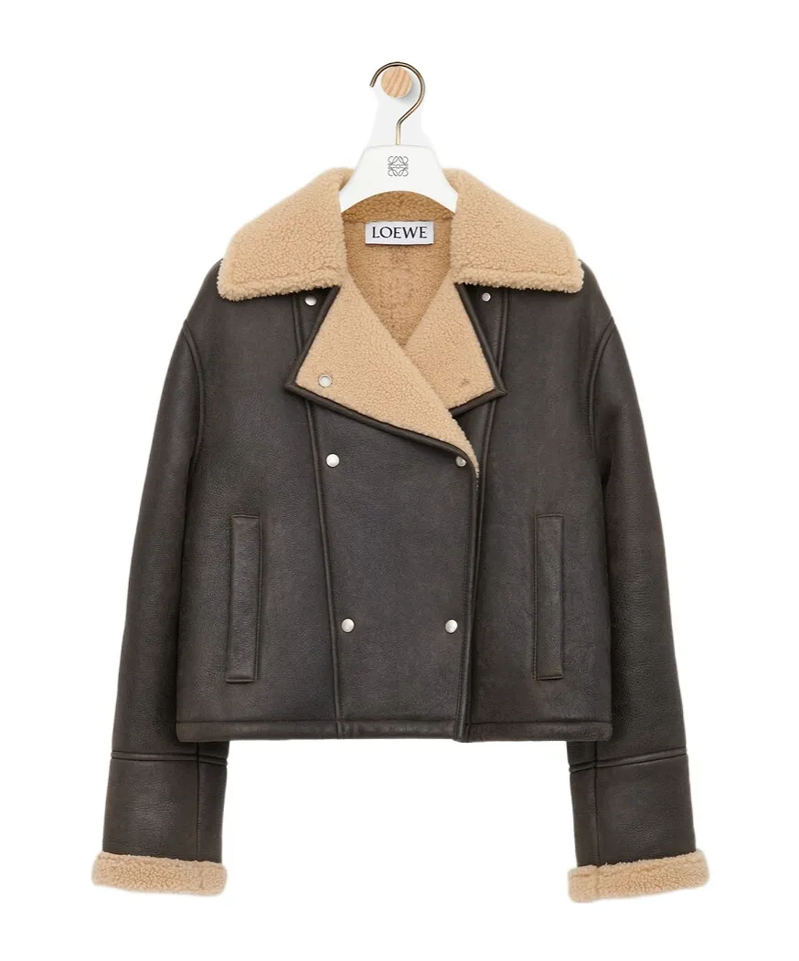 Jacket In Shearling