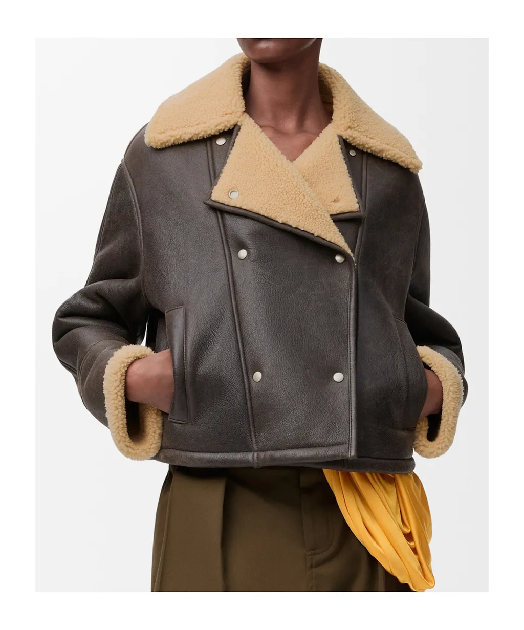 Jacket In Shearling