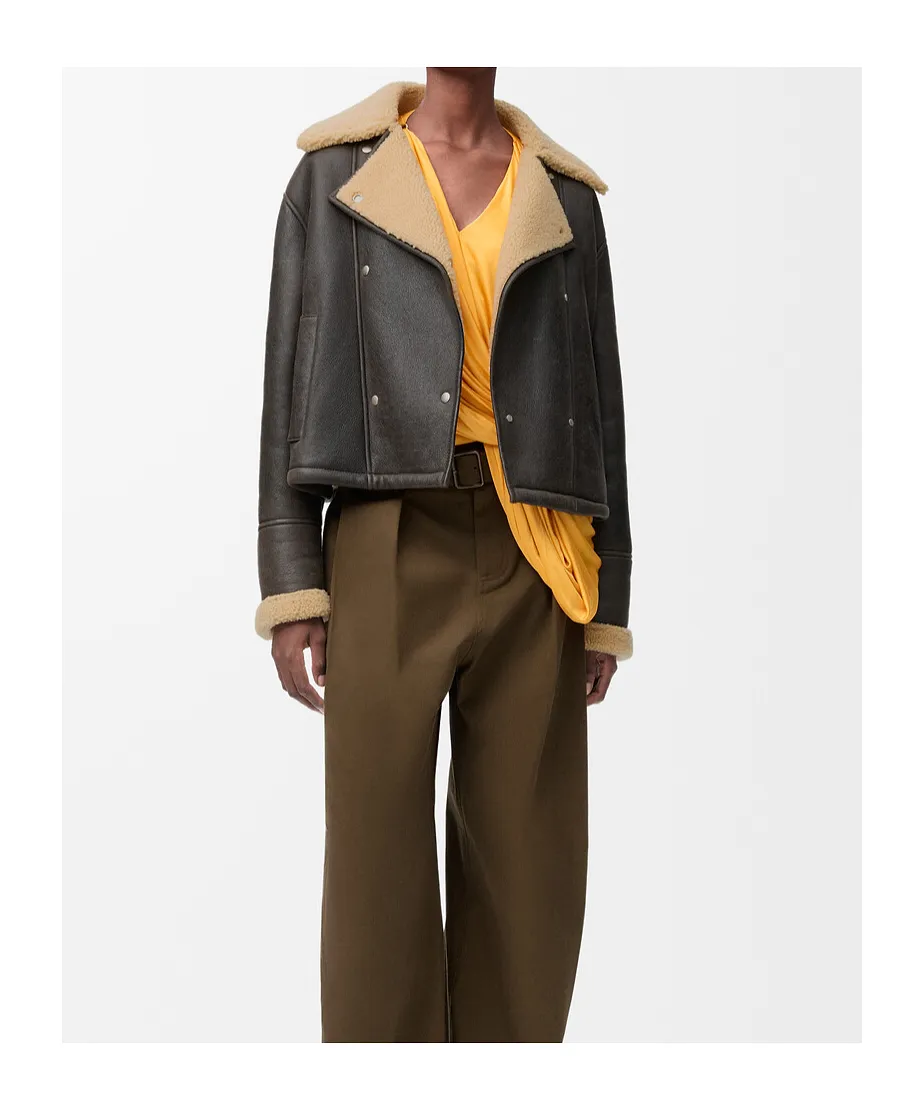 Jacket In Shearling