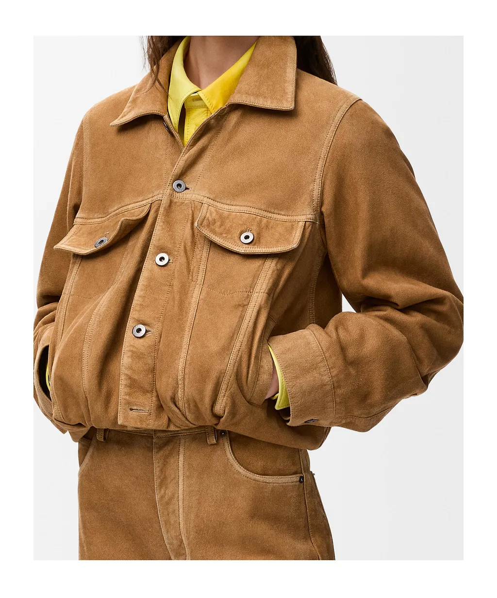 Loewe Balloon Silhouette Buttoned Jacket