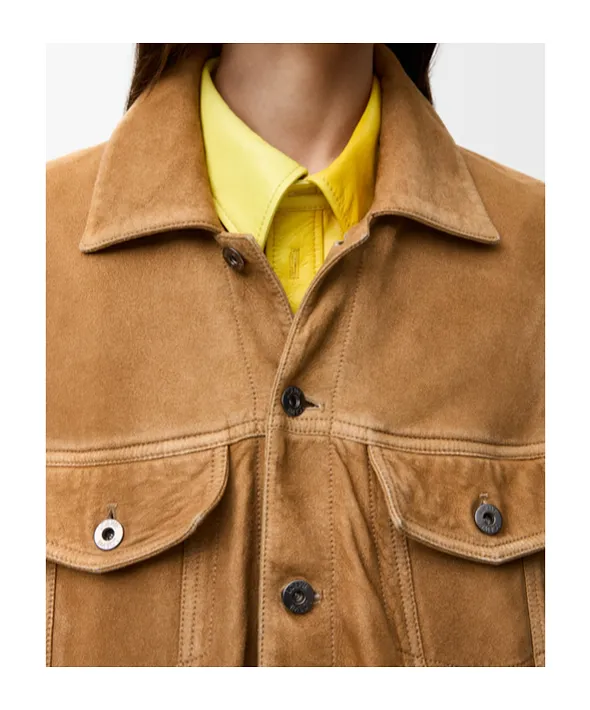 Loewe Balloon Silhouette Buttoned Jacket