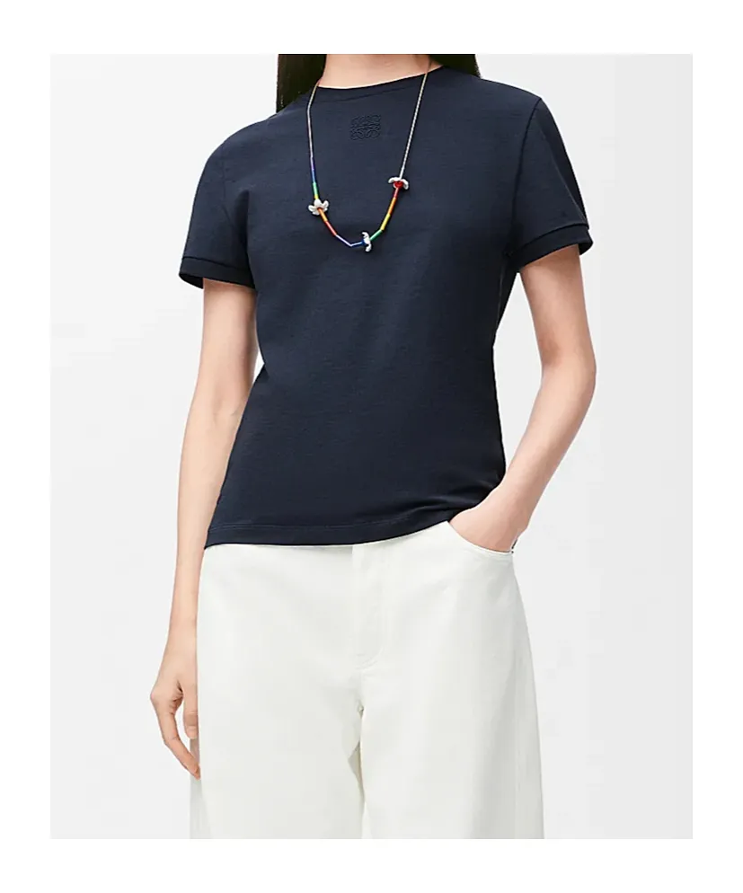 Lace T-Shirt In Cotton