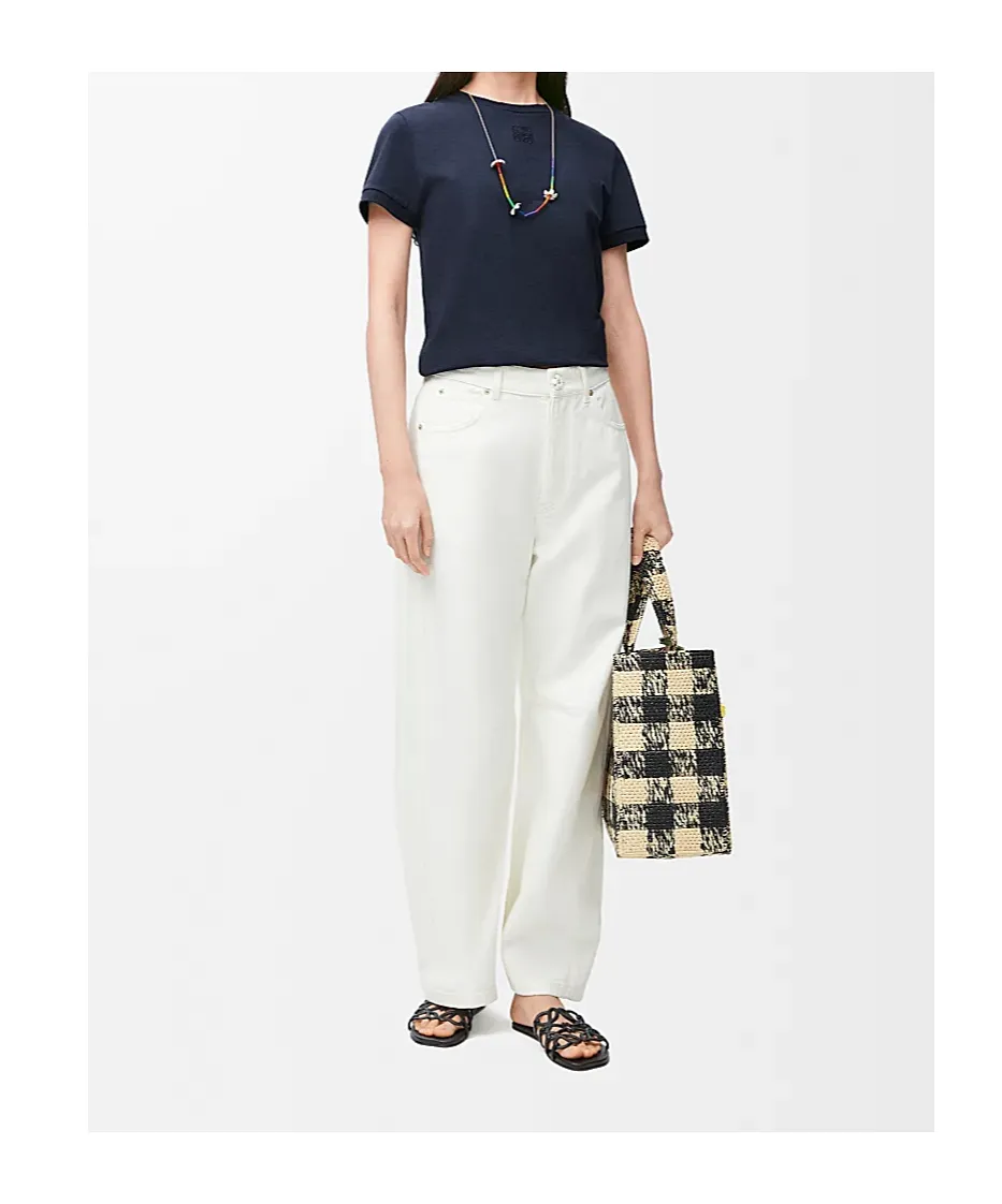 Lace T-Shirt In Cotton