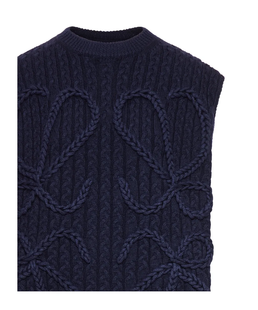 Loewe Anagram Knitted Vest