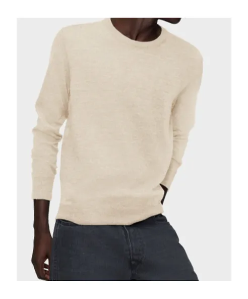 Wool-Blend Patch Sweater
