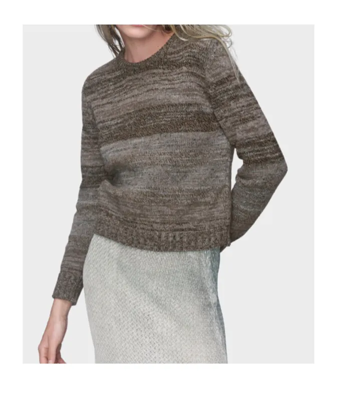 Virgin-Wool Crewneck Knit