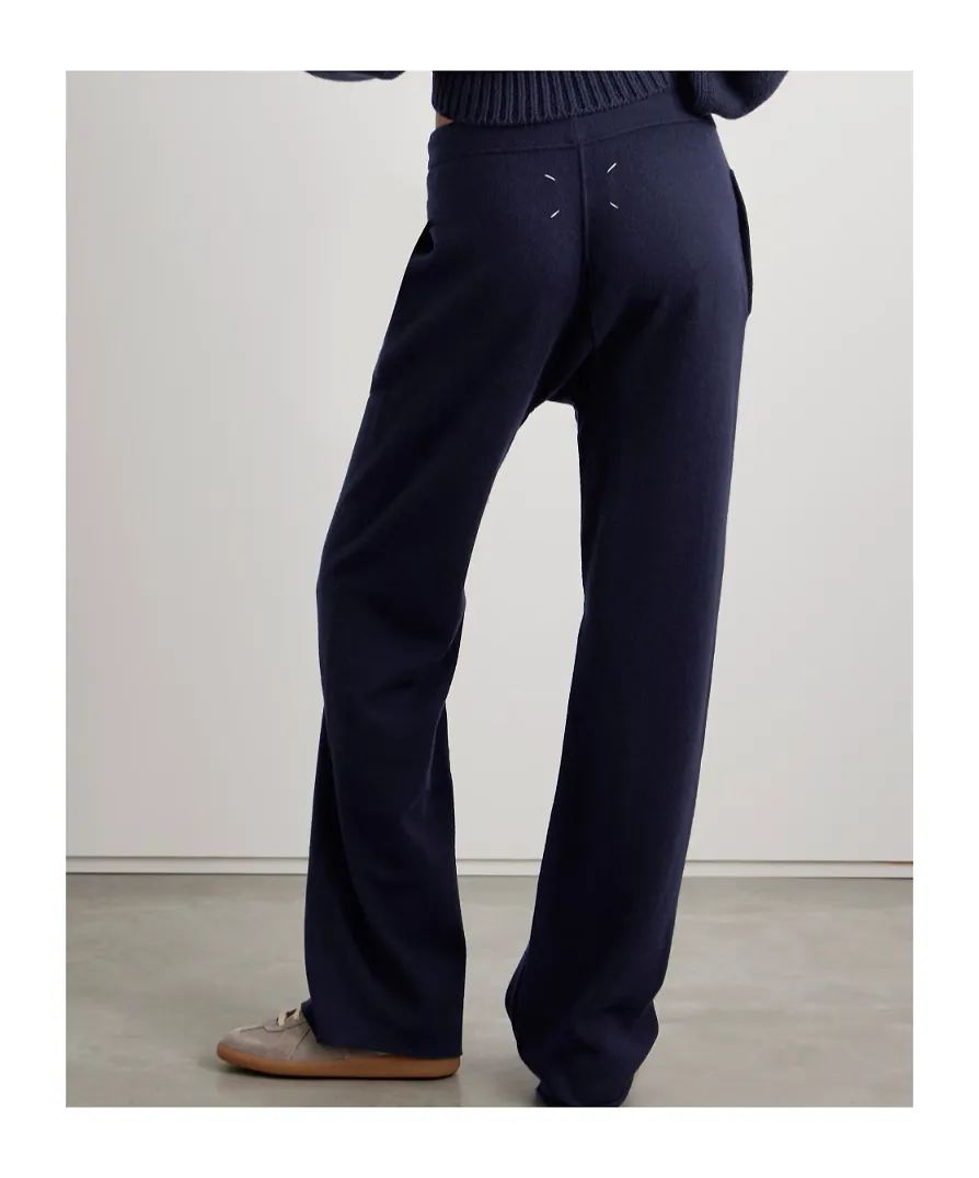 Wool And Cashmere-Blend Track Pants