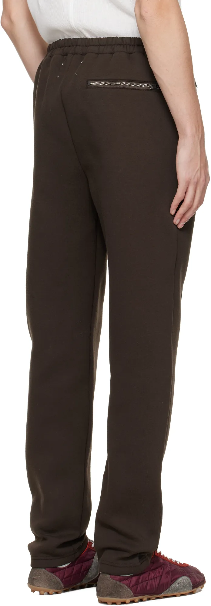 Zip-Pockets Track Pants