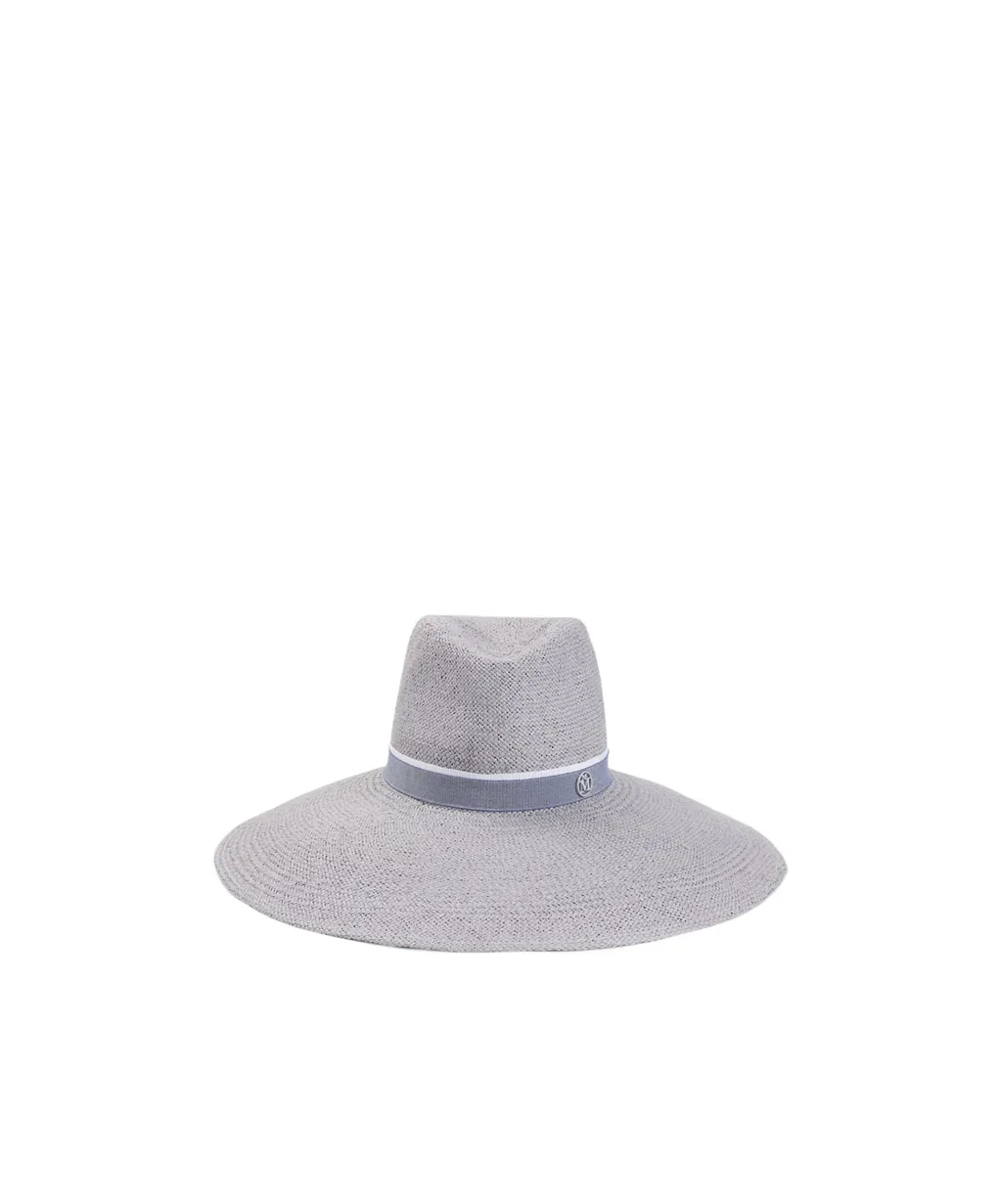 Maison Michel Anne Logo Plaque Hat