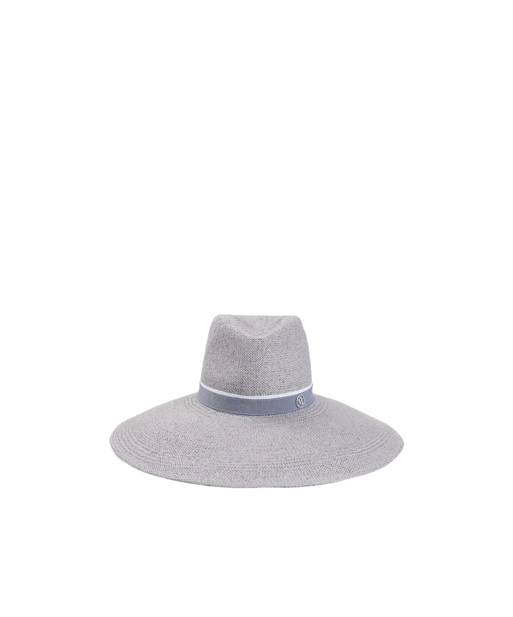 Maison Michel Anne Logo Plaque Hat