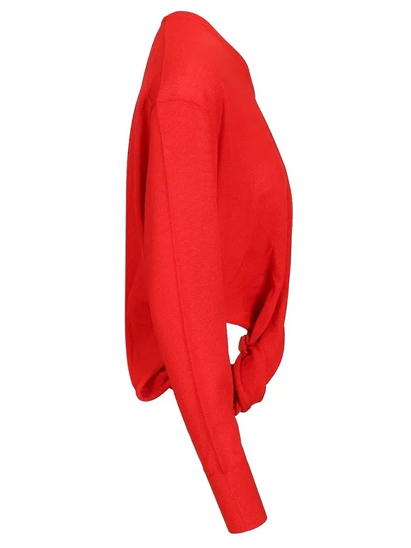 Loewe Asymmetric Silhouette Knitted Jumper