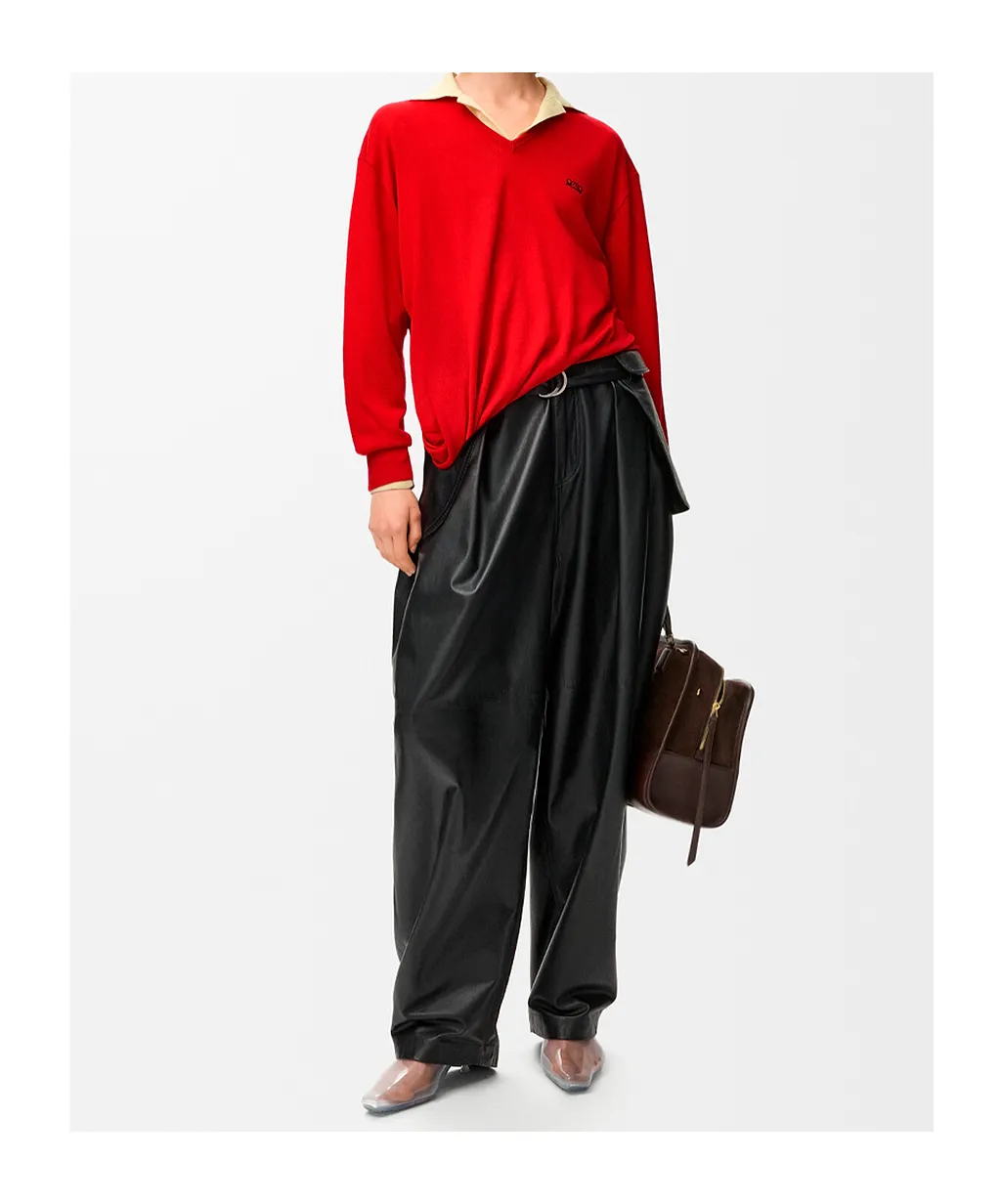 Loewe Asymmetric Silhouette Knitted Jumper
