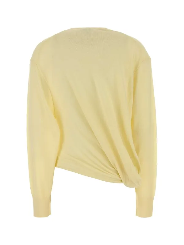 Loewe Asymmetric Silhouette Knitted Jumper