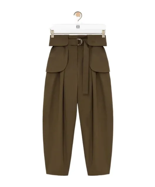 Loewe Belted Wide-Leg Pants