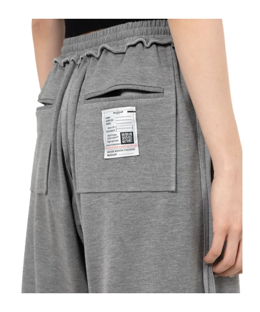 Maison Mihara Yasuhiro Inside Out Wide-Leg Pants